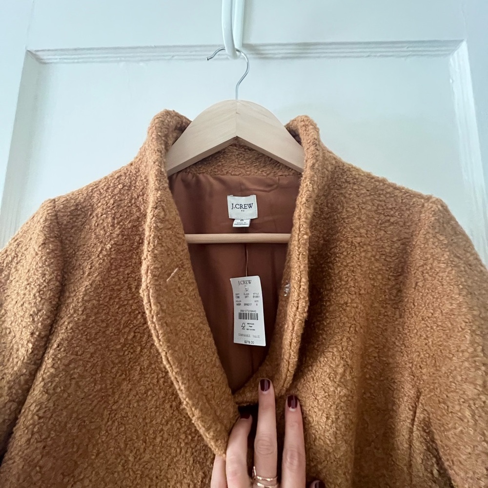 JCrew Women's Textured Wool Coat